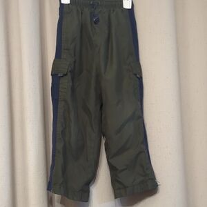 Sonoma Kids Green and Navy Cargo Pants